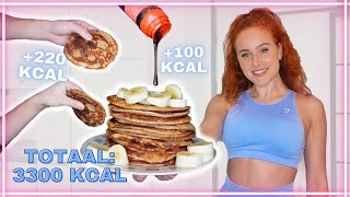 Ik at EEN WEEK 1000 kcal EXTRA  WEEKVLOG 5 [upl. by Pasia440]