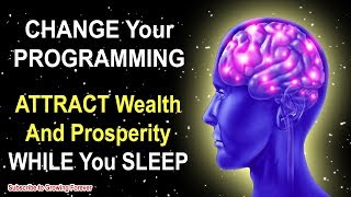 ABUNDANCE Affirmations while you SLEEP Program Your Mind Power for WEALTH amp PROSPERITY [upl. by Kinnard663]