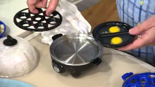 Eggspress Egg Cooker amp Poacher wBell by MarkCharles Misilli with Courtney Cason [upl. by Enelad]