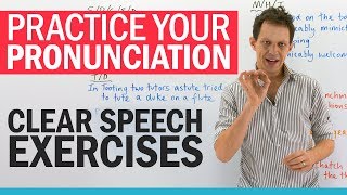 Mouth exercises for CLEAR SPEECH [upl. by Adeehsar]