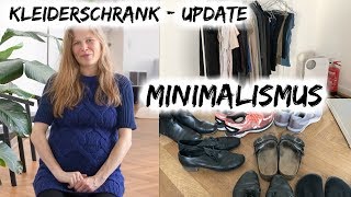 KLEIDERSCHRANK UPDATE  MINIMALISMUS  NACHHALTIGKEIT [upl. by Maxim]