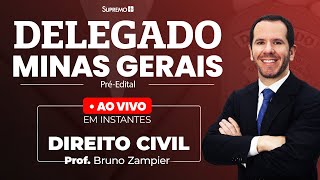 Delegado Minas  Direito Civil  Prof Bruno Zampier [upl. by Ael525]