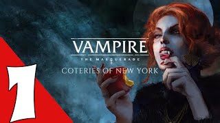 Vampire The Masquerade Coteries of New York Walkthrough Gameplay Part 1 Visual Novel [upl. by Daas496]