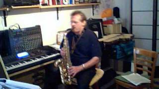 Sax Improvisation on CFlat ORIGINAL Selmer Alt Sax 80 Super Action Serie II [upl. by Anahc]