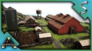 A TOUR OF EVERY OUTPOST THE ULTIMATE WORLD TOUR  Ark RAGNAROK DLC Gameplay S3E100 [upl. by Jaco]