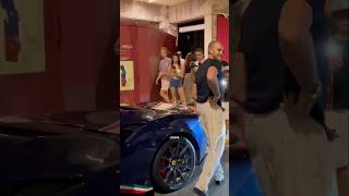 Racing driver with his PISTA PILOTI ferrari 488pista luxurylife racing supercars millionaire [upl. by Ahseym]