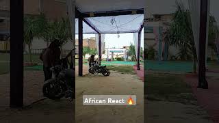 African React  Souting time  Masti trending ytshorts youtube [upl. by Sisxela]