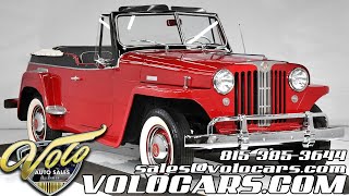 1948 Willys Jeepster for sale at Volo Auto Museum V19251 [upl. by Ehrsam]