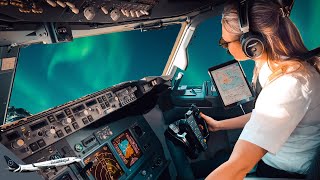 BOEING 737 Stunning TAKEOFF ICELAND Keflavik Airport RWY01  Cockpit View  Life Of An Airline Pilot [upl. by Lenee940]