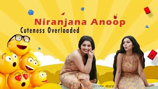 Niranjana Anoop  Cute Actress  Beauty [upl. by Mcwilliams]