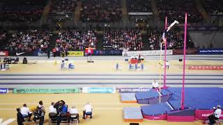 Mondo Duplantis 618m World record Glasgow Muller grand pre [upl. by Asylla895]