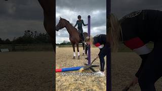 And it’s still not low enough 😅 horse equestrian subscribe youtubeshorts explore funny [upl. by Gottwald225]