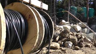 Mayne Island Cable Pull [upl. by Akeenat640]