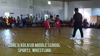 ZONE II KOLASIB MIDDLE SCHOOL ZONAL SPORTS 2024  WRESTLING First Round [upl. by Joel674]