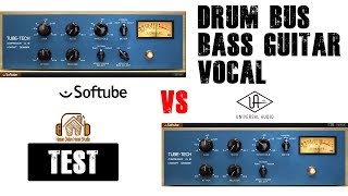 Tube Tech CL1B Compressor Plugin Comparison  Plugin Shootout  Uad vs Softube  VST Plugins [upl. by Elery]