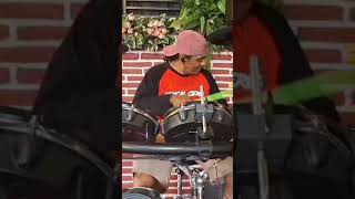 nyanyian badai  mel shandy drumcover shorts music nyanyianbadai fyp melshandy fypyoutube [upl. by Egroej]