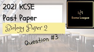 2021 KCSE BIOLOGY PAPER 2 QUESTION 3 [upl. by Wattenberg]