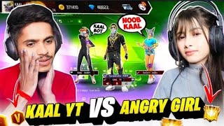 Me Vs 3 Pro girls 😨❤️  grandmaster girls call me noob  papa ki pari ka attitude 😤  free fire [upl. by Ahsela]