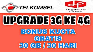 ✓ 2 Cara Upgrade Kartu Telkomsel 3g Ke 4g Tak Perlu Ke Grapari  Sanjayacom [upl. by Rew]