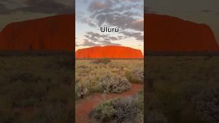 Uluru sunrise and sunset australia outback naturelover uluru travel australien sunsetbeauty [upl. by Leahpar14]