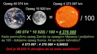 Loptasta ili ravna 07  Sunce Zemlja Mjesec [upl. by Eiramrebma]