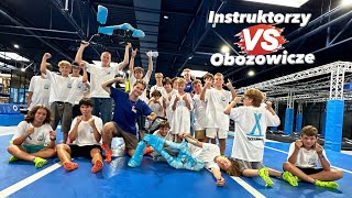 BMX NA PARKU TRAMPOLIN  Instruktorzy VS Obozowicze [upl. by Spalding]