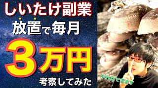 【副業💰】「自宅でしいたけ栽培 毎月3万円の副収入」は可能なのか？①〜⑦ “総集編”【しいたけ栽培】 [upl. by Lorenzo]