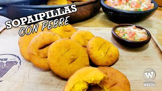 Sopaipillas con Pebre  Mr Wagyu [upl. by Colfin239]