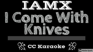 IAMX • I Come With Knives CC Karaoke Instrumental Lyrics [upl. by Alvar]