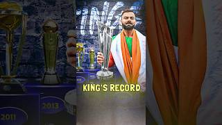 Unbreakable record by King Kohli that can never be broken 😍🏏 trending cricket viratkohli icc [upl. by Solomon]