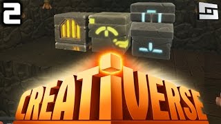 Creativerse Gameplay  SEARCHING FOR COAL  Lets Play E2 [upl. by Hyps84]