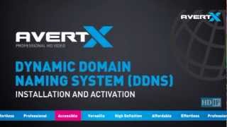 AvertX DDNS Setup Instructions [upl. by Acinad]