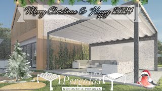 Yorkshire Pergolas  Christmas Showreel 2023 Merry Christmas And Happy 2024 [upl. by Ynalem]