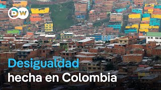 Colombia uno de los países más desiguales del mundo [upl. by Anelej]