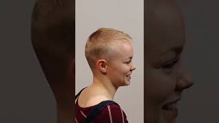 Kaylee AZ  Pt 2 Shortest Blonde Pixie Ever  YT Original shorts [upl. by Ellery477]