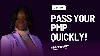 How I Passed the PMP EXAM in 4 Days Using 1 Resource  Above Target [upl. by Kcid]