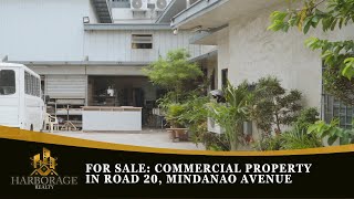 PROFITABLE COMMERCIAL LOT FOR SALE IN ROAD 20 MINDANAO AVENUE  Harborage Realty [upl. by Niuqauj173]