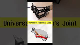 Universal Hobsons Joint mechanical 3ddesign mechanism solidworks [upl. by Wheeler]