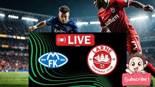 Molde vs Larne FC Live fotballkamp Europa Conference League [upl. by Rhonda527]