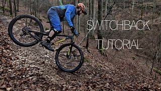 Switchback turorial  how to endo a tight corner german SUBTITLED  mtb skills [upl. by Yrot348]