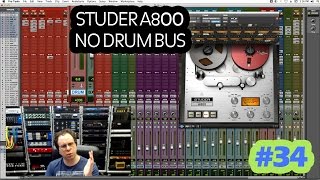 DICASDEAUDIO 34  Studer A800 no Drum Bus [upl. by Follansbee]