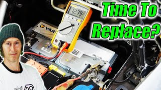 Car Battery Load Test With Multimeter  EASY DIY [upl. by Aicilla964]