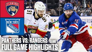 Florida Panthers vs New York Rangers Game 1  NHL Eastern Conference Final  Full Game Highlights [upl. by Odysseus]