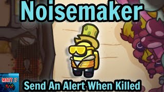 Among Us  NEW Noisemaker Role Full Gameplay With 3 Impostors [upl. by Odlanir]