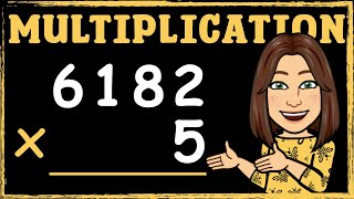 4Digit by 1Digit  Multiplication  Maths with Mrs B [upl. by Olra]