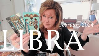 LIBRA  Whats REALLY Going On HERE  February 2024 Zodiac Tarot Reading [upl. by Munroe]