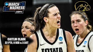 HIGHLIGHTS from Caitlin Clarks LAST home game with Iowa  NCAA Tournament [upl. by Moir]