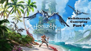 HORIZON FORBIDDEN WEST WALKTRHOUGH GAMEPLAY PART 4 NO COMMENTARY horizonforbiddenwest [upl. by Yroggerg]