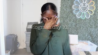 Why Did I Let My Apartment Get Like ThisCLEAN WITH ME  VLOGMAS 10  JAELAH MAJETTE [upl. by Ynotna]