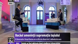 DIGI 24 RAPORT DE ŢARĂ Vasluiul intră în confruntare cu Bacăul la Digi24 [upl. by Lotz]